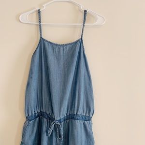 denim jumpsuit